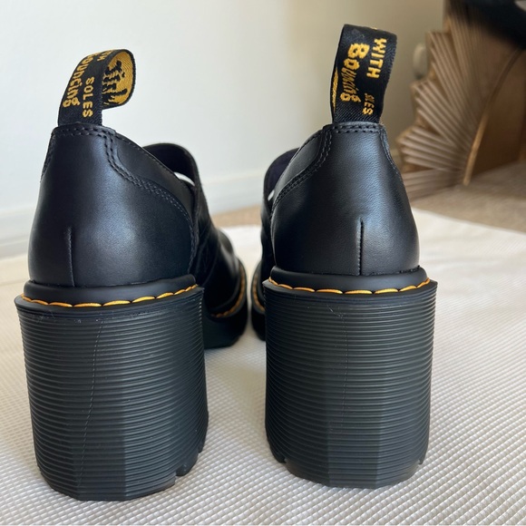 Dr. Martens Eviee Sendal Leather Heeled Shoes - Picture 10 of 16